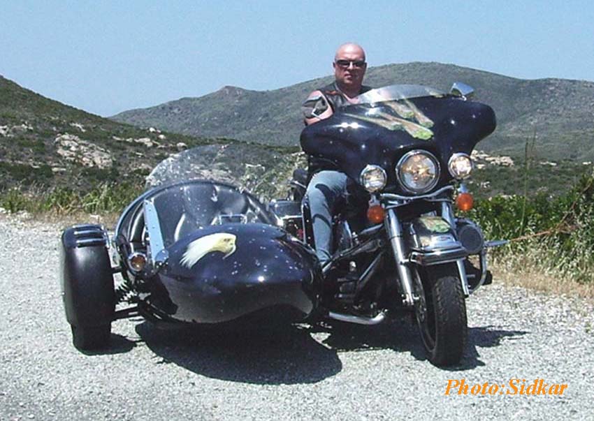 Harley Davidson1340cc lectra-glide standard & Renaissance Side Bike